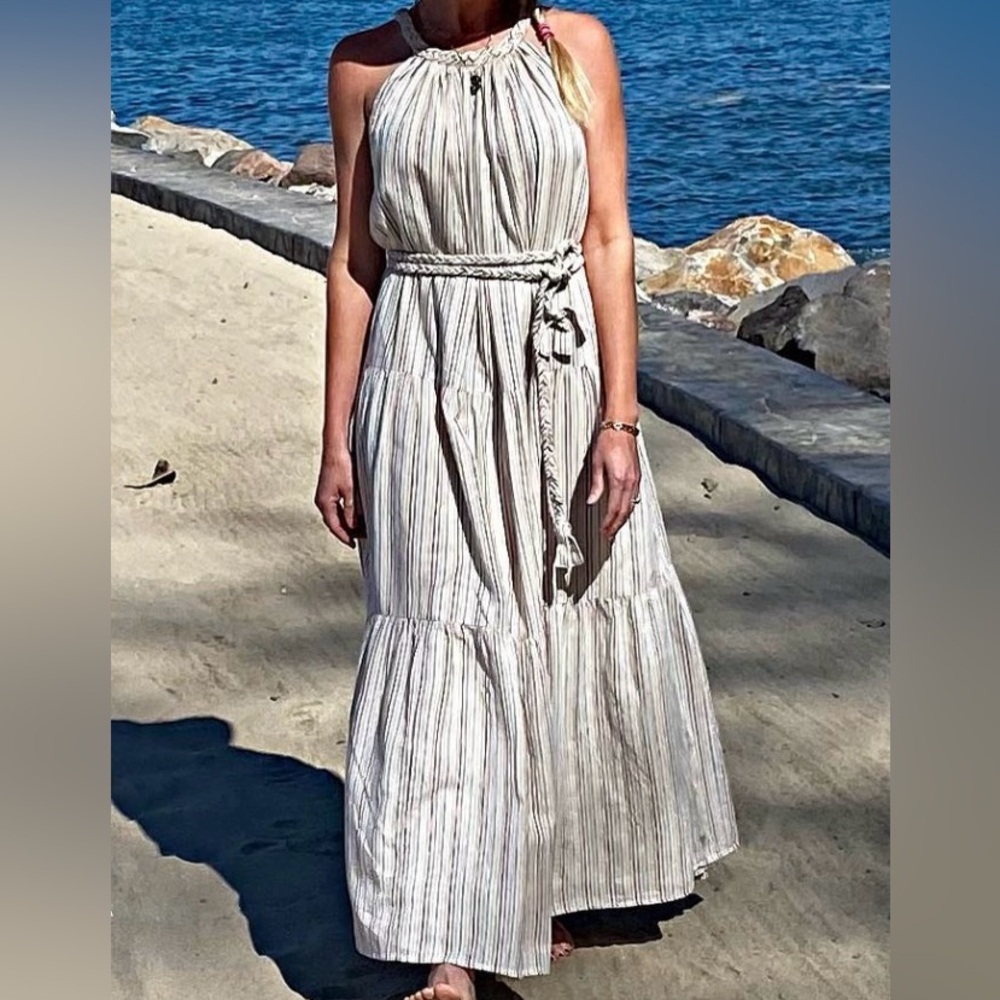 Modern Soul Striped Maxi Dress